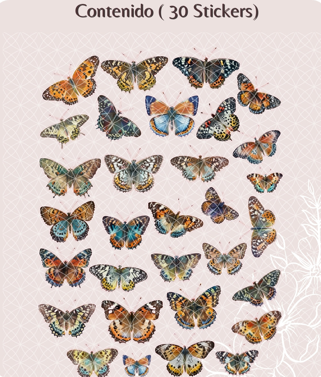 Mariposas Clásicas | Stickers