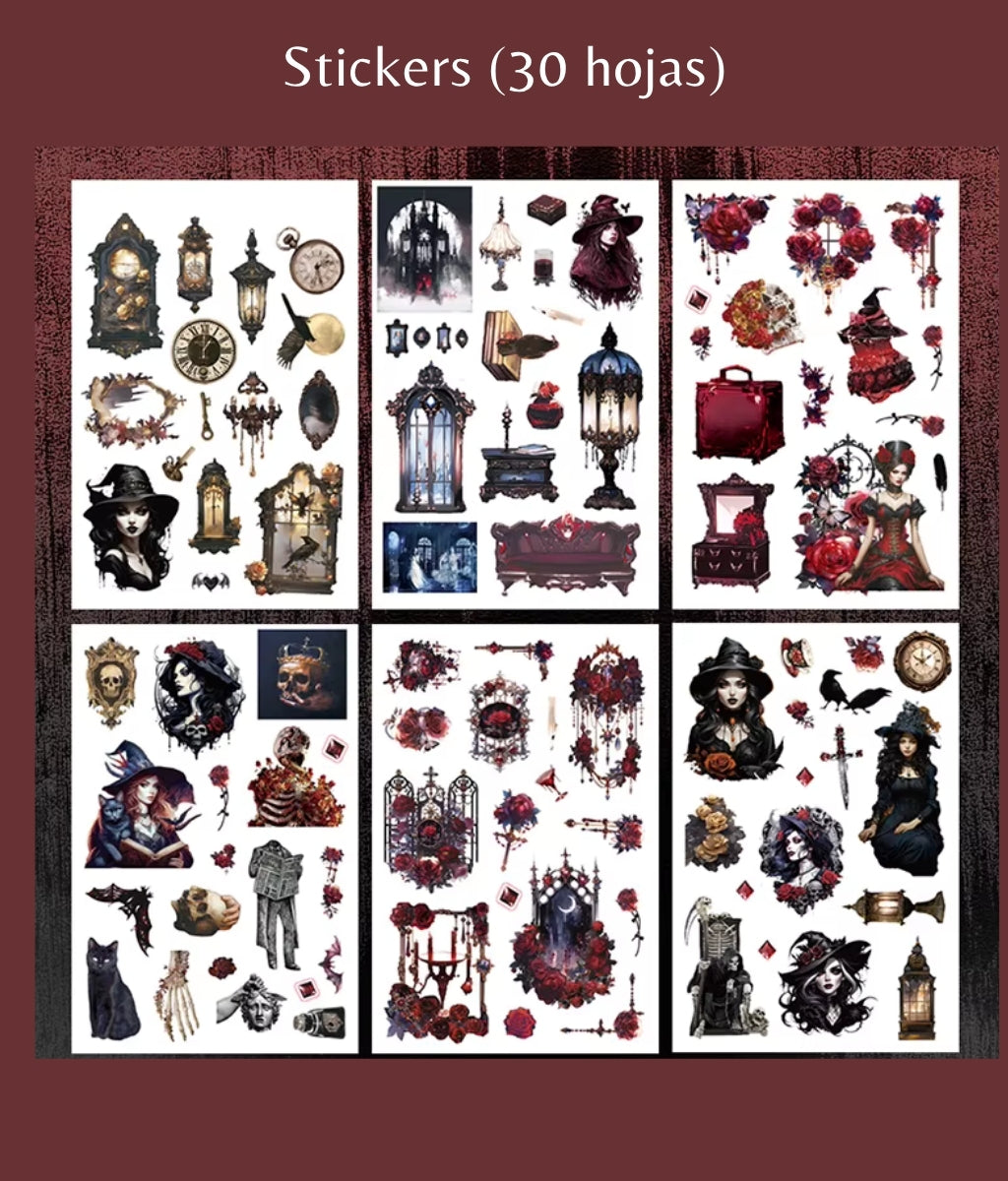 Night Castle | Libro de Stickers
