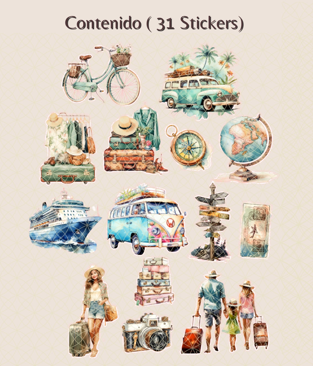 Viajemos | Stickers