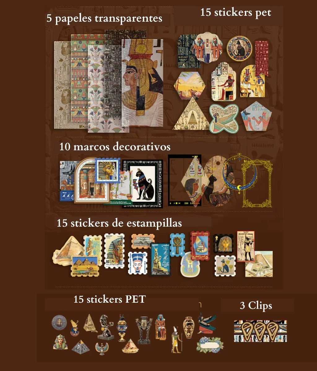 Egypt Charm | Egipto| 157 piezas