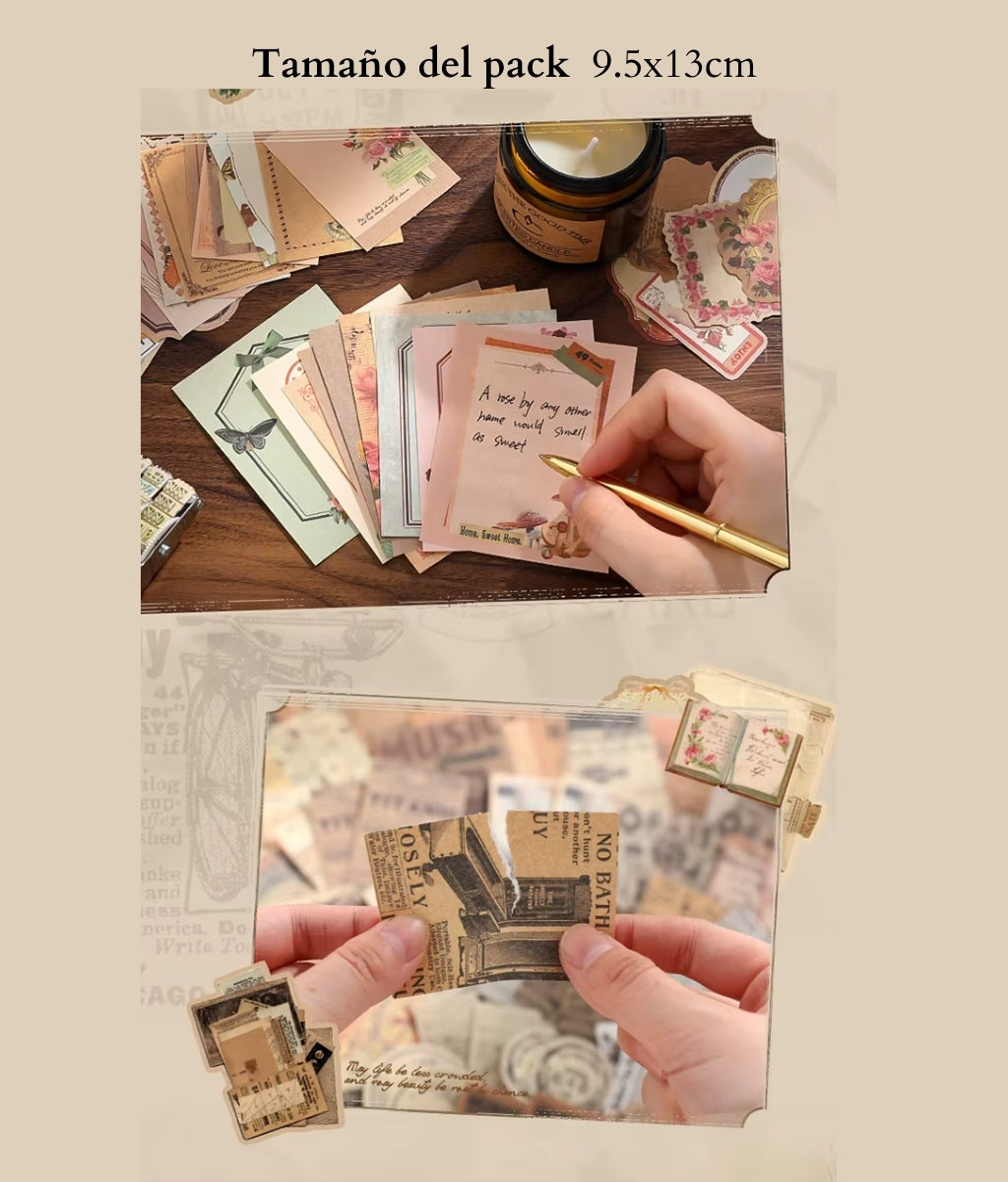 Etiquetas y notas| Mini pack 100 unidades