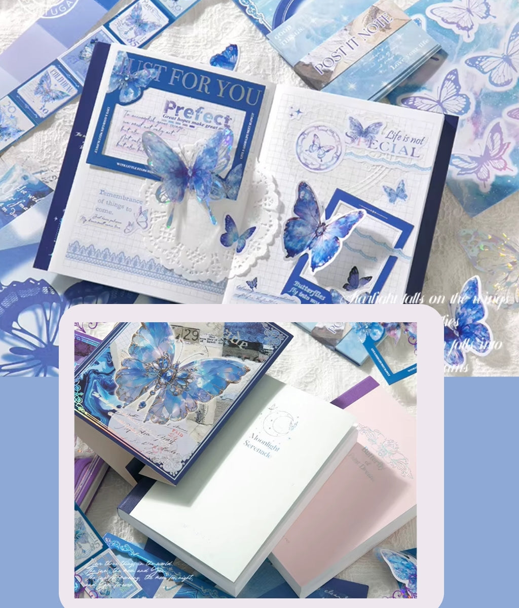 Serenade | Mariposas Azul| 162 piezas