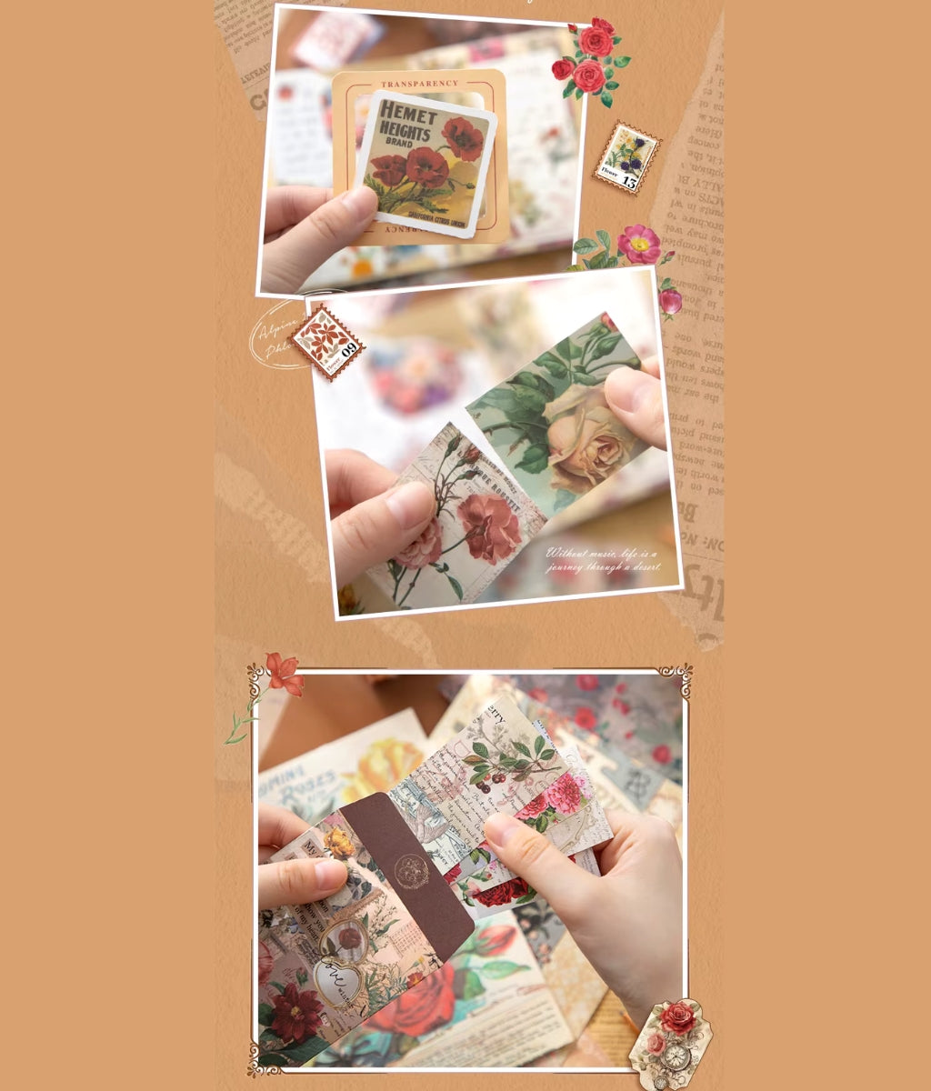 Pack letter from flowers| Floral | 154 piezas