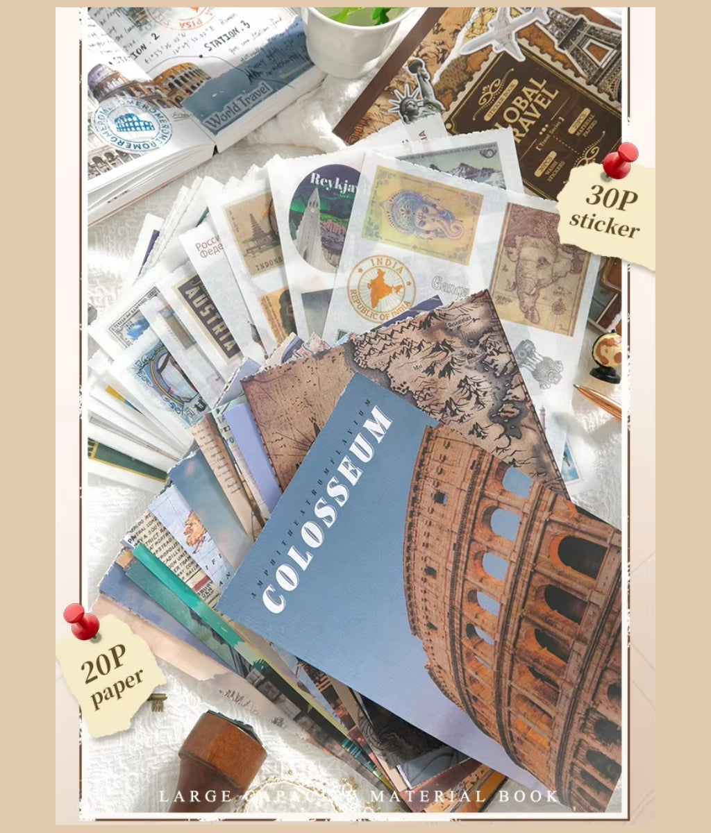 Global Travel | Libro de Stickers