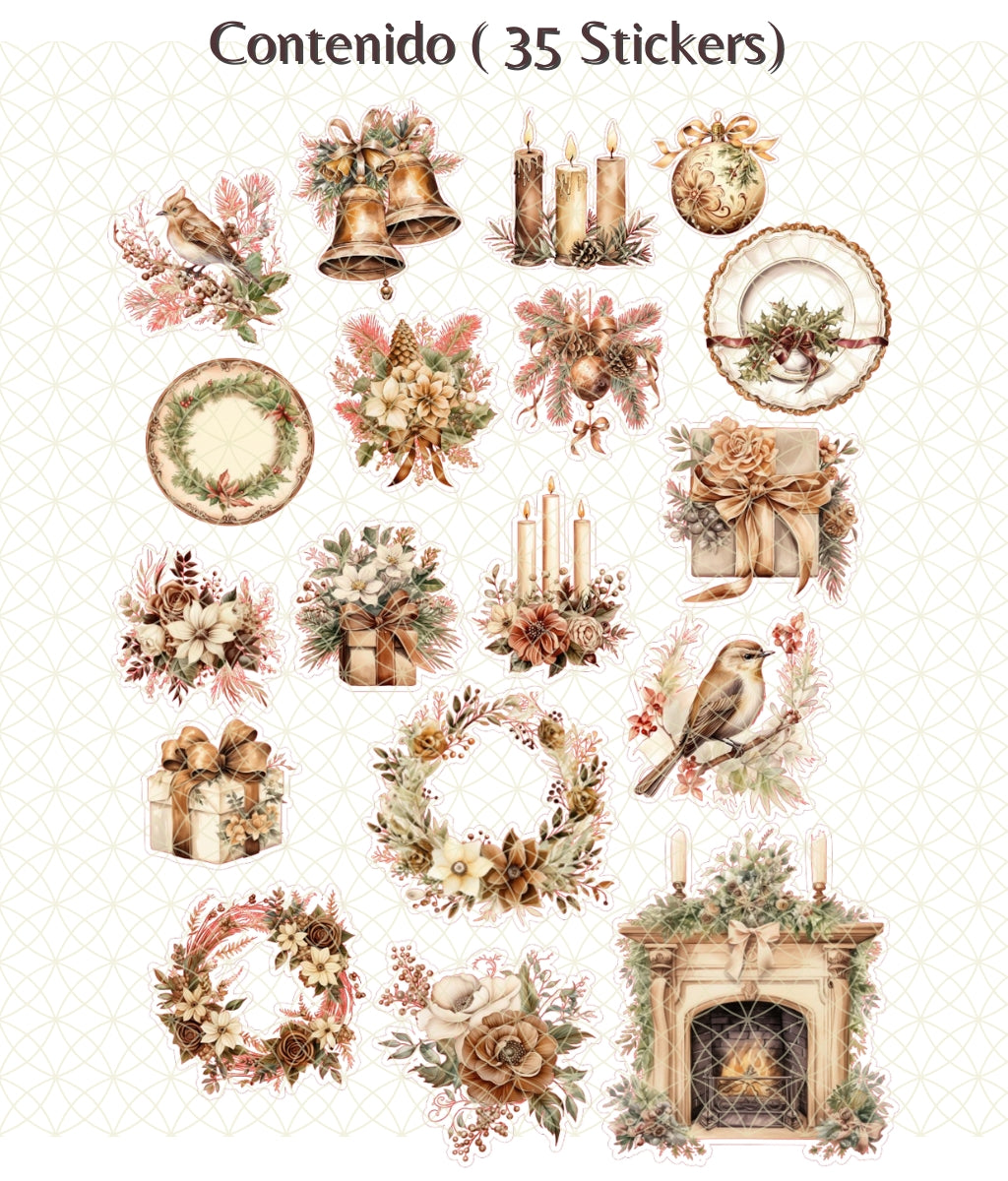 Navidad Vintage | Stickers