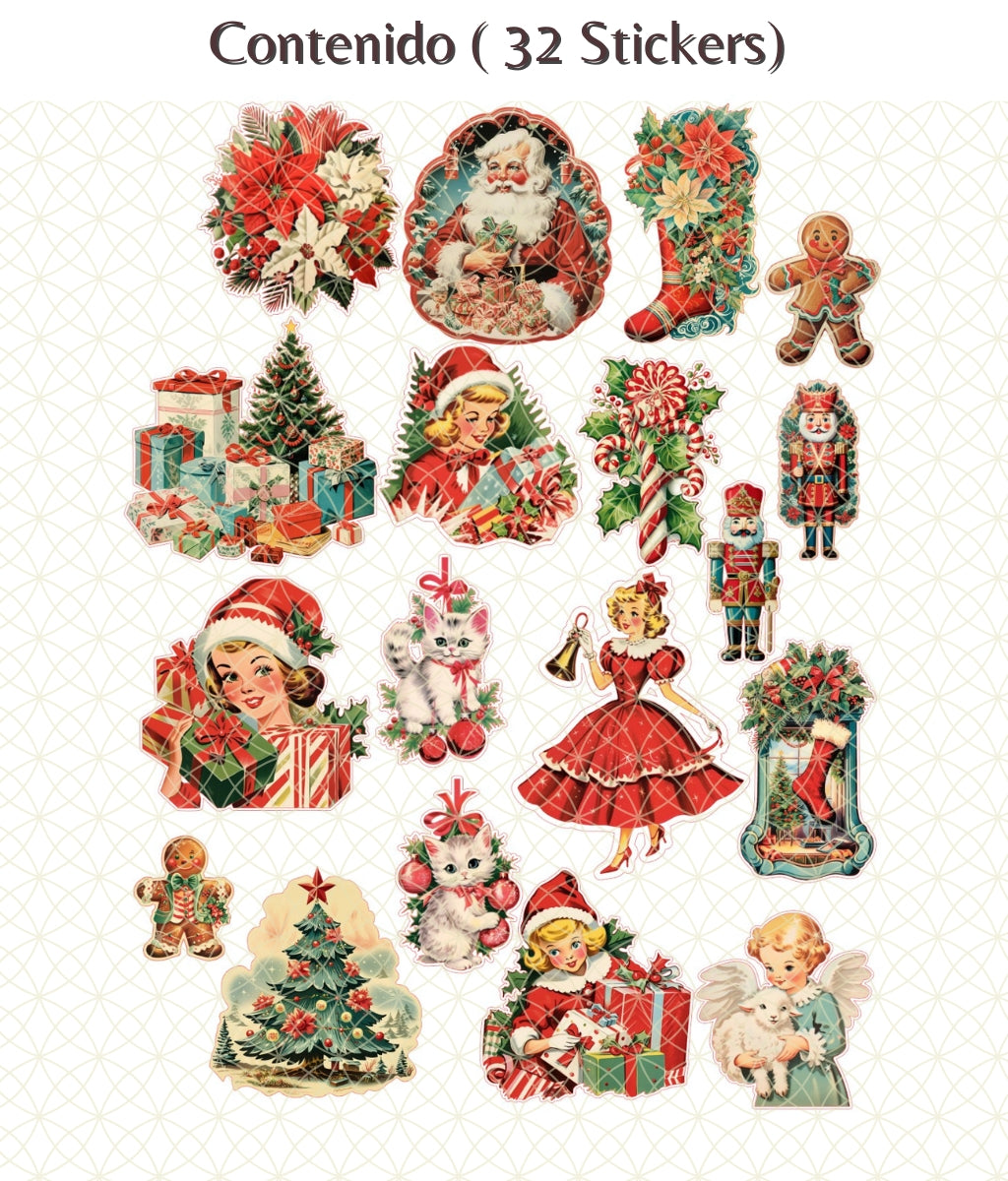 Navidad Vintage | Stickers