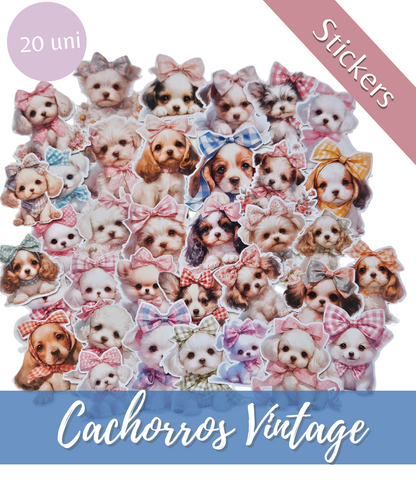 Cachorro Vintage | Stickers