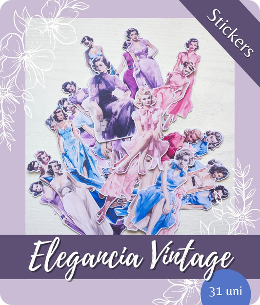 Elegancia Vintage | Stickers