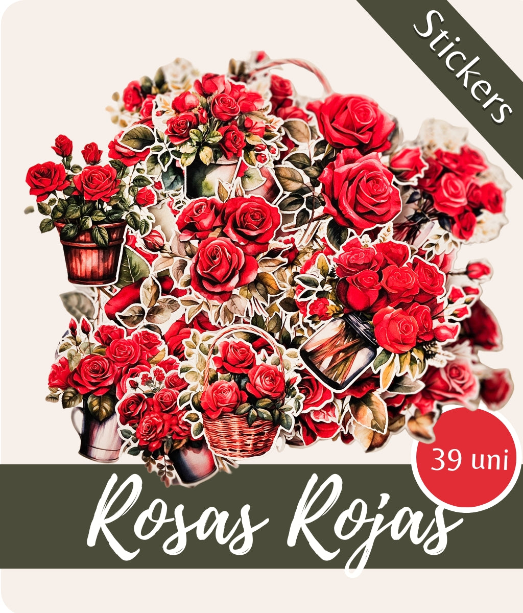 Rosas Rojas | Stickers