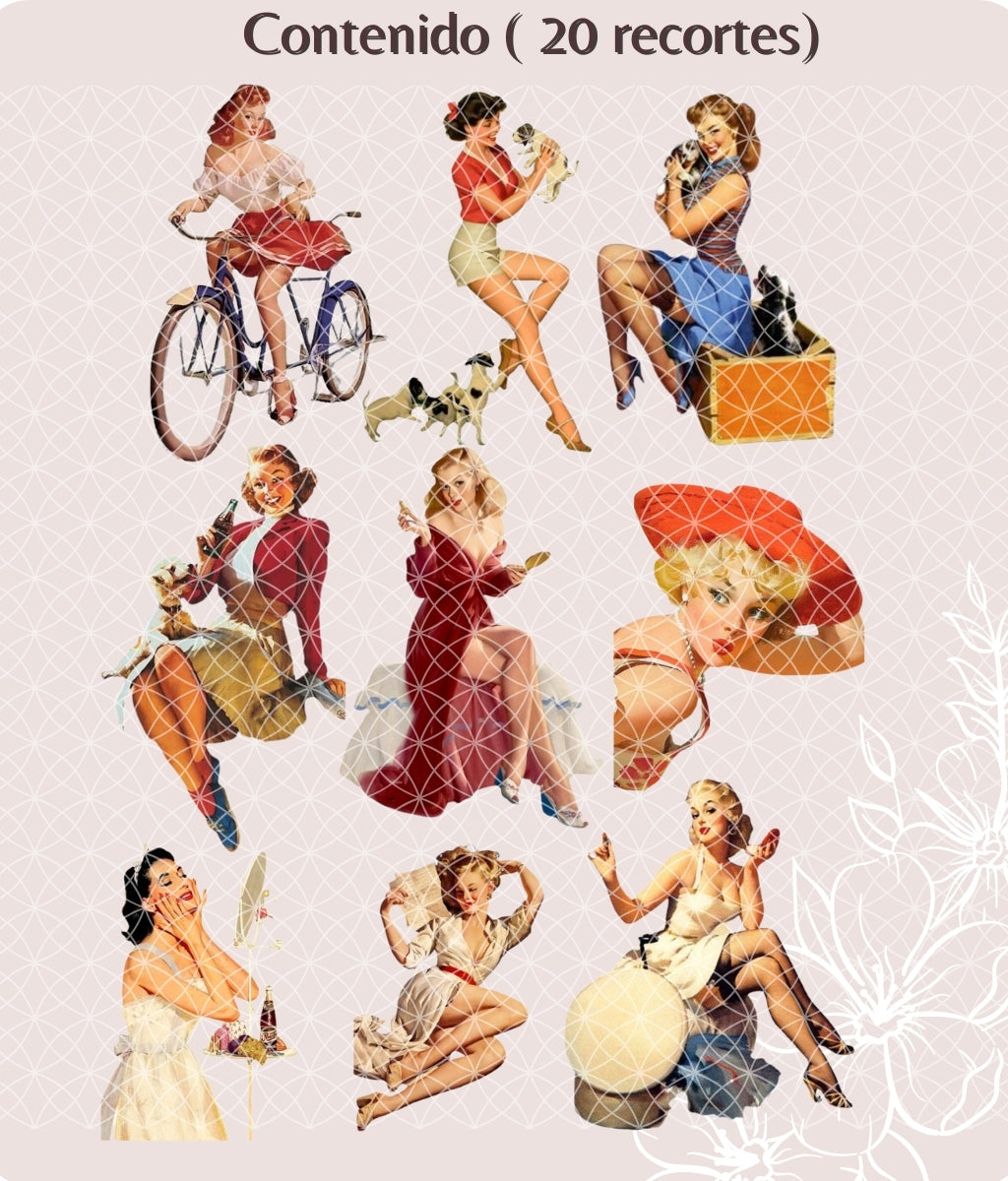 Chicas Pin-up| Recortes