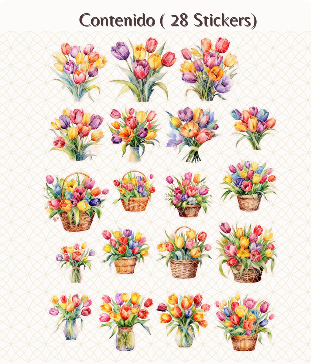 Tulipanes | Stickers