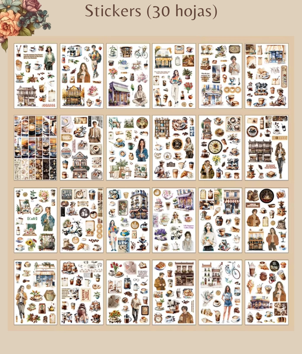 Museum Wandering | Libro de Stickers