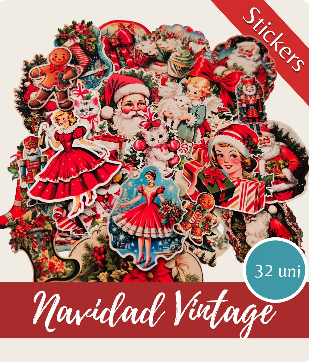 Navidad Vintage | Stickers