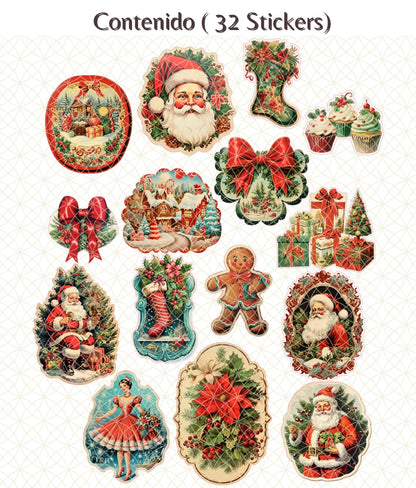 Navidad Vintage | Stickers